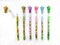 TINYMILLS Sloth Birthday Party Favor Set (12 multi-point pencils, 12 self-inking stampers, 12 sticker sheets, 12 small spiral notepads) Sloth Party Favor
